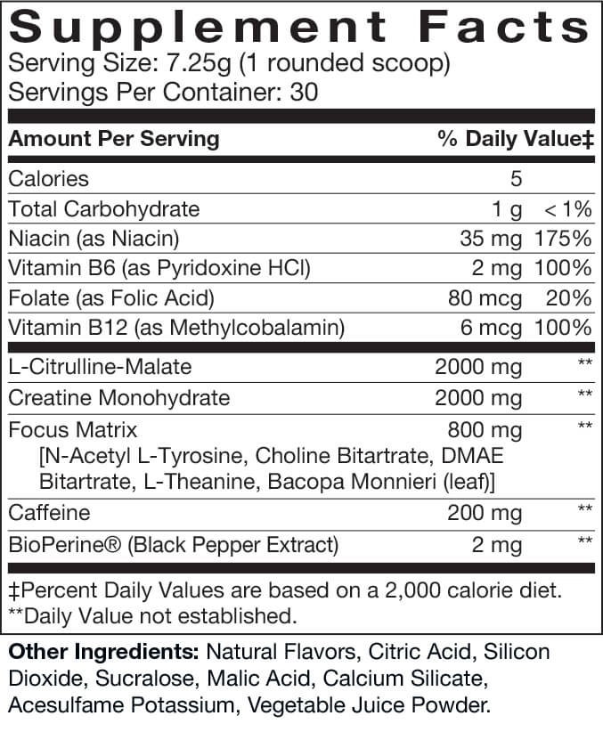 Preworkout Grape Team VFC